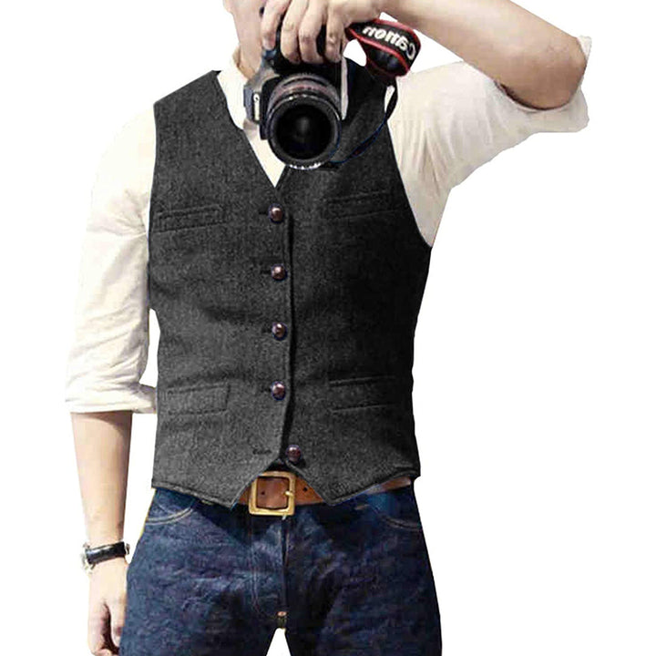 Festliche Herren Anzugweste, elegant und slimfit. Ideal für Hochzeiten, Partys oder besondere Anlässe.