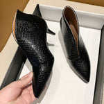 Schwarzer Stiletto