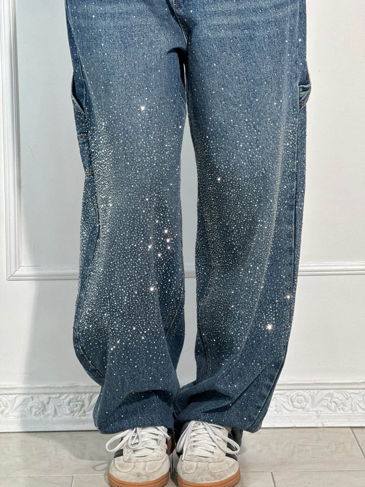 Bequeme weite Damenhose, trendy Loose Fit, ideal für Frühling, Freizeit & Eleganz.