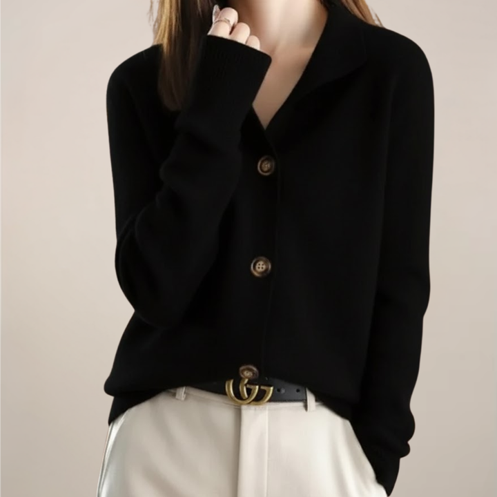 Modischer Frühlings-Cardigan für Damen, vielseitige Übergangsjacke mit Knopfleiste, bietet Eleganz & Komfort.