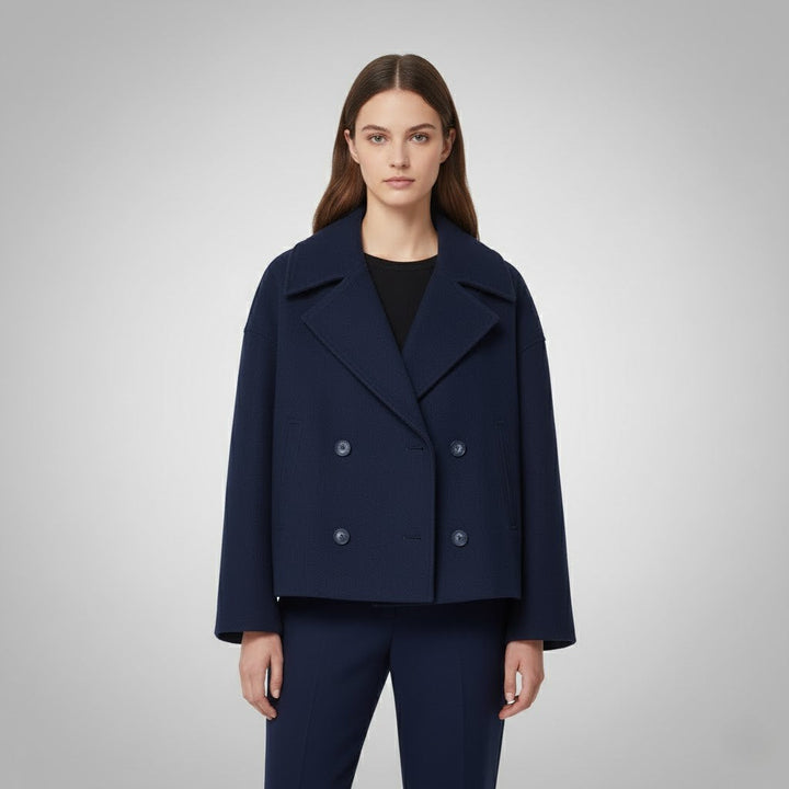 Eleganter Kurzmantel Magdalena – Bequem und modisch durch den Tag.
