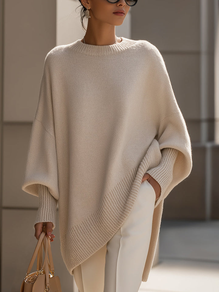 Weicher Damen Pullover mit Langarm, komfortabel und stilvoll, perfekt für Freizeit und Alltag.