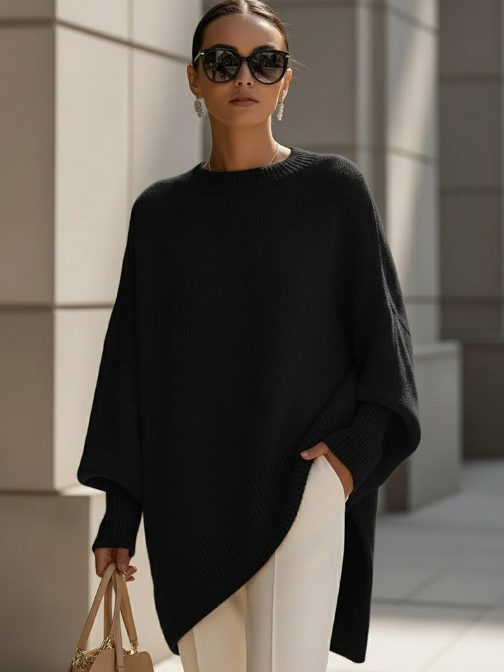 Elegantes Damen Oberteil: Weicher Langarm Pullover mit modernem Schnitt für maximalen Komfort.