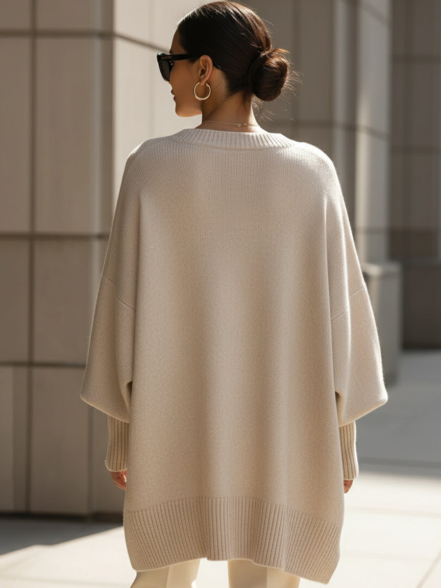 Komfortabler & weicher Damen Pullover, elegantes Langarm-Oberteil mit modernem Schnitt für jeden Tag.