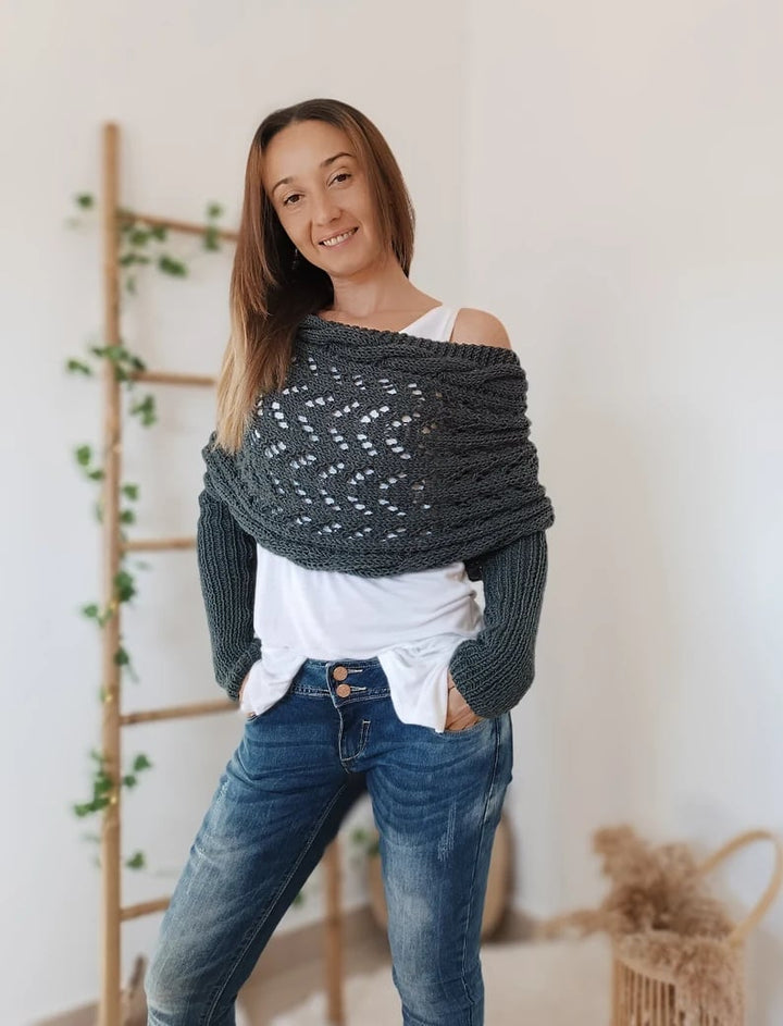 Hochwertiger Damen Schal, weich auf der Haut, ergänzt jede Winter Garderobe perfekt.