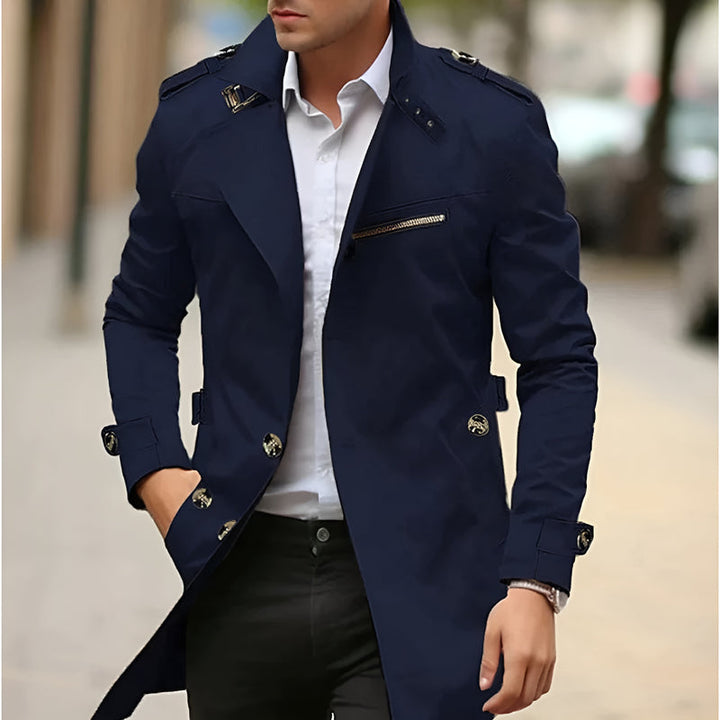 Moderner Damen Trenchcoat, stilvoller Gürtelmantel für optimalen Komfort und einen chicen Look.