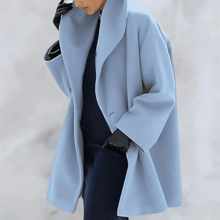 Klassischer Damen Wintermantel, warme Langarm Jacke mit Kälteschutz für stilvolle Damenmode.