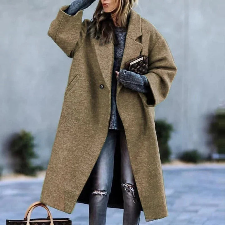 Chicer Frauenmantel Victoria, tailliert geschnitten und elegant. Klassischer Look für jeden Anlass.