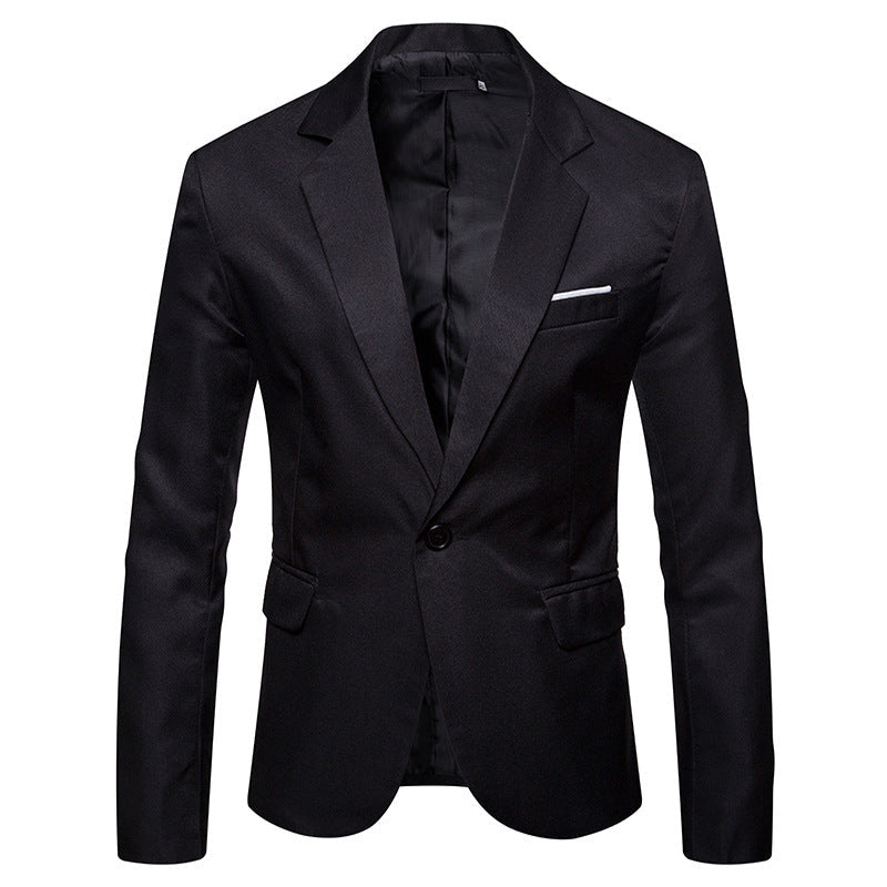 Moderner Slim Fit Herrenblazer, perfekt als Anzugjacke für Hochzeiten oder elegante Partys.