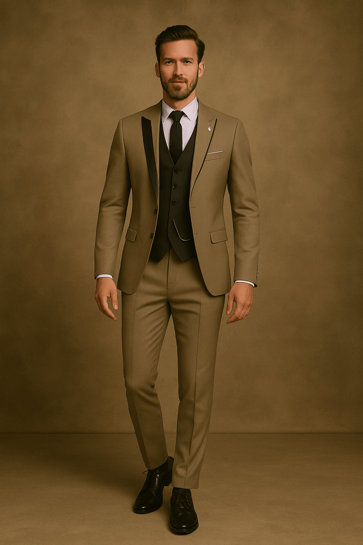 Vielseitiger Herren Dreiteiler Anzug: Business Anzug, Hochzeitsanzug, Abendmode & elegante Anlassmode.