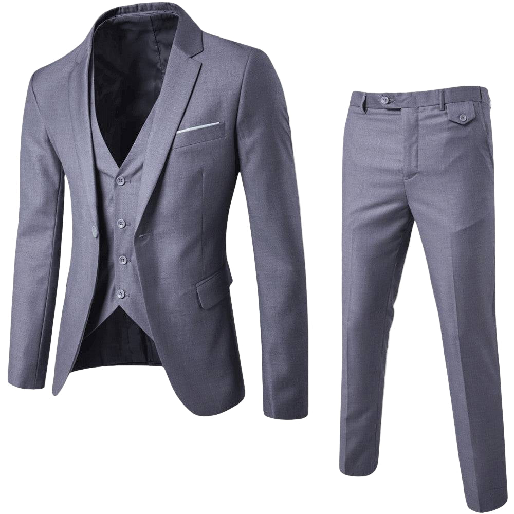 Maßgeschneiderter Herrenanzug für den Frühling. Klassisch-eleganter Zweiteiler, perfekt sitzend & modern.