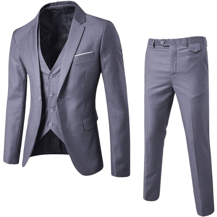 Maßgeschneiderter Herrenanzug für den Frühling. Klassisch-eleganter Zweiteiler, perfekt sitzend & modern.