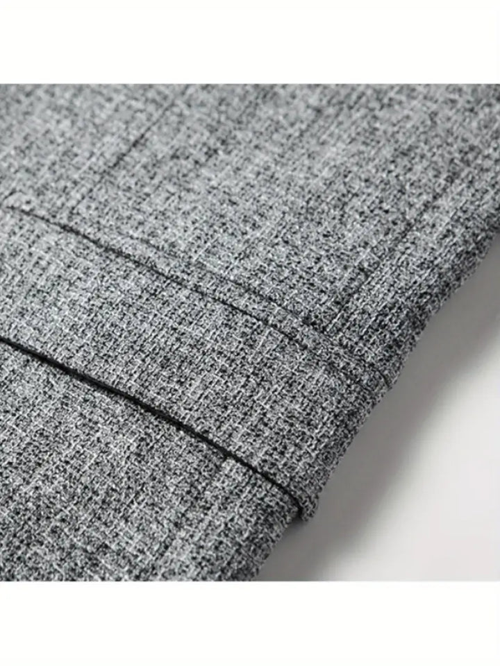 Marineblauer Slim Fit Herren Blazer. Eleganter Stil als vielseitige Übergangsjacke für jeden Anlass.