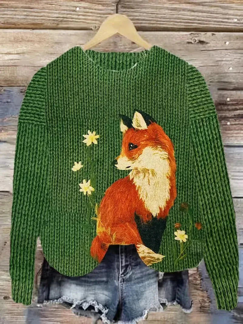 Modischer Damenpullover, elegant und kuschelig. Vielseitiger Strickpullover für Winter und Freizeit, warmer Komfort.