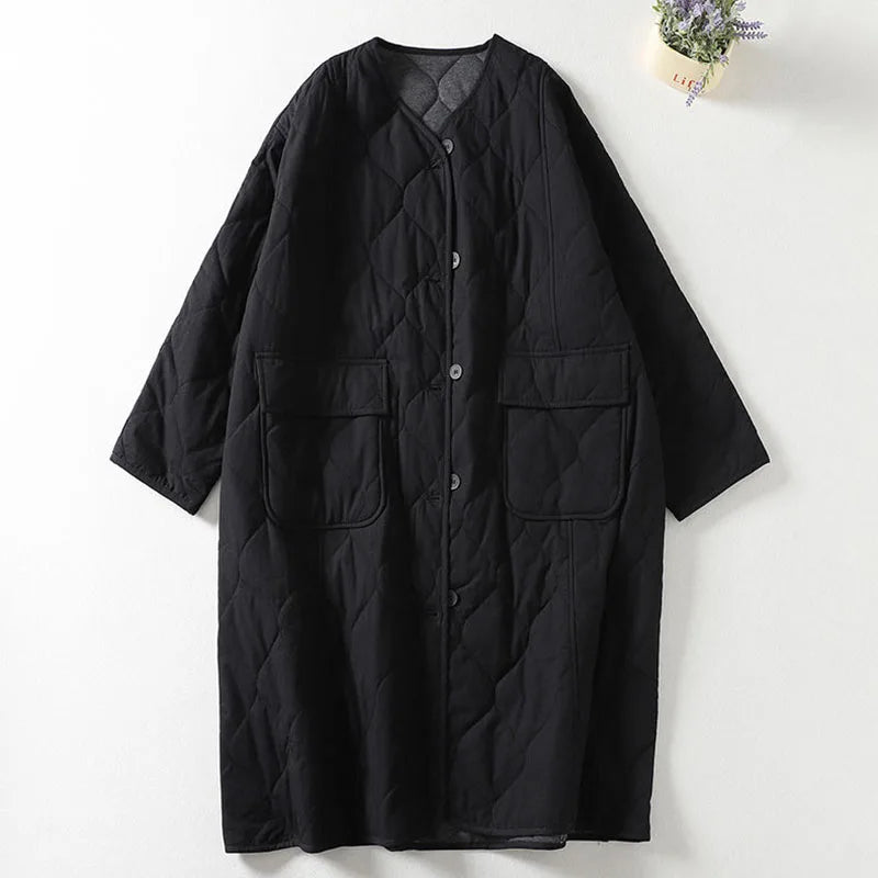 Vielseitige, warme Damen-Winterjacke, leichter Steppmantel, die perfekte Oberbekleidung für kühle Temperaturen.