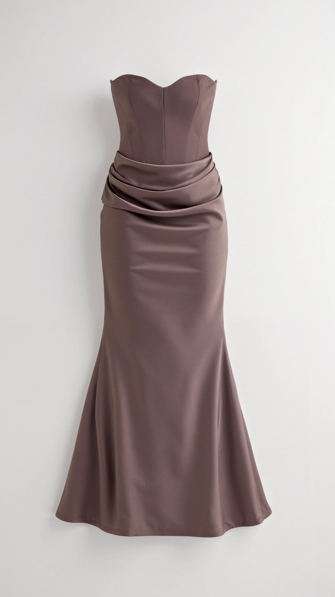 Modernes Maxikleid für Damen: Säulen-Design, ideal als festliches Kleid oder elegantes Abendkleid in Grün.