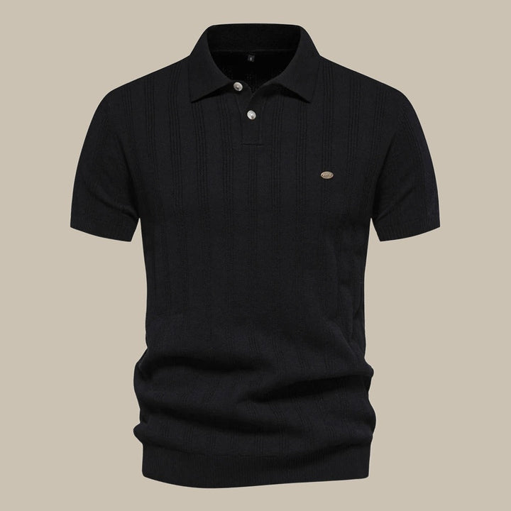 Atmungsaktives Herren Kurzarmshirt im Slim Fit. Komfortables Poloshirt für einen stilvollen Auftritt.