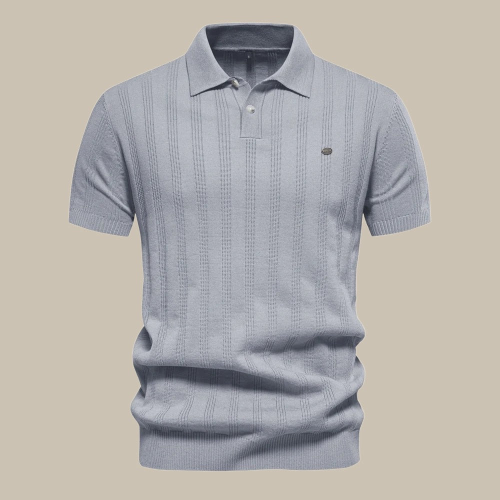 Vielseitiges Herren Poloshirt, atmungsaktiv und komfortabel. Ideal für jeden Anlass und Männermode.