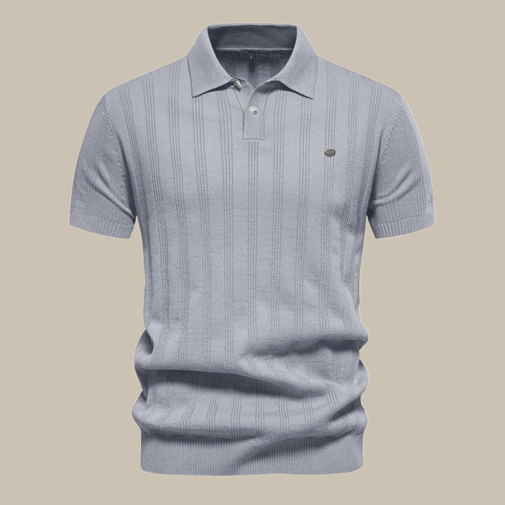 Vielseitiges Herren Poloshirt, atmungsaktiv und komfortabel. Ideal für jeden Anlass und Männermode.