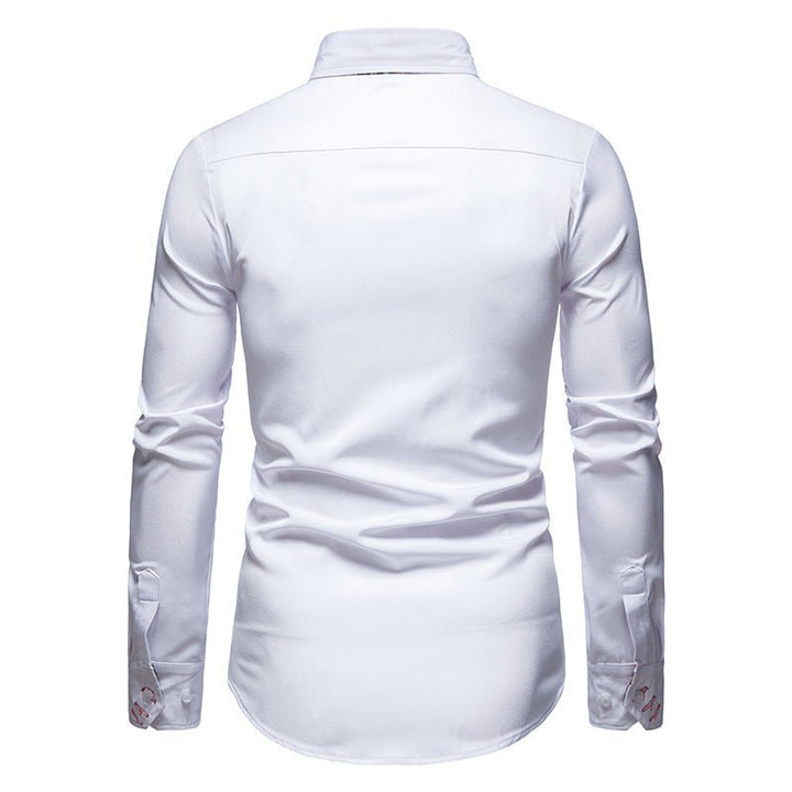 Stilvolles Herren Langarmhemd, Slimfit, vielseitig für Freizeit, Business & festliche Anlässe. Moderne Herrenmode.