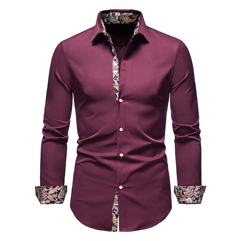 Herrenhemd Langarm, bequem und stilvoll. Perfekt als Businesshemd oder elegantes Freizeithemd. Raffinierte Herrenmode.