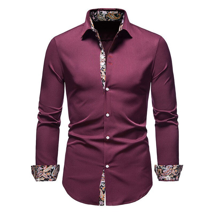 Herrenhemd Langarm, bequem und stilvoll. Perfekt als Businesshemd oder elegantes Freizeithemd. Raffinierte Herrenmode.