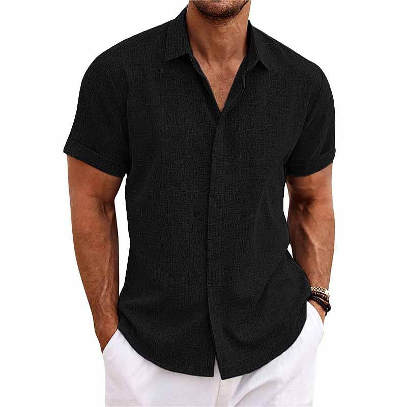 "Elegantes Herren-Polohemd, stilvoll designet, vielseitig einsetzbar, in klassischem Schwarz für jeden Anlass."