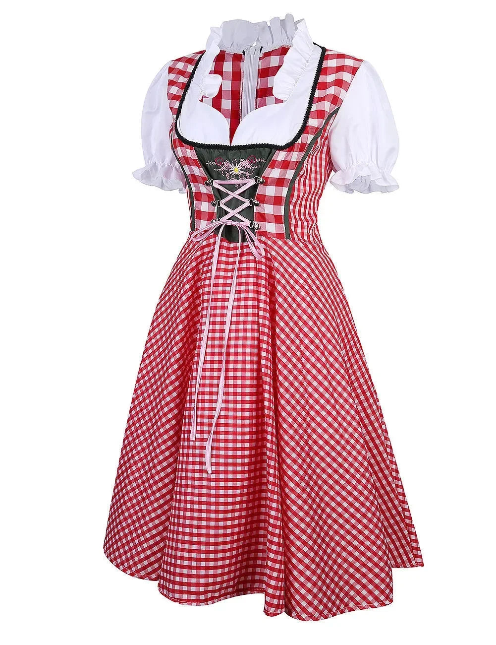 Hochwertiges traditionelles Dirndl, bequem & elegant, perfekt als Trachtenmode für jedes Bierfest.