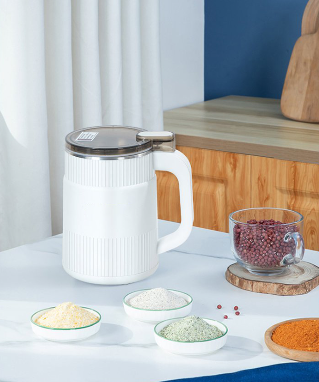 Küchengerät: Elektrische Getreidemühle, Mahlgrad einfach einstellbar für Brot, Gebäck und Müsli.