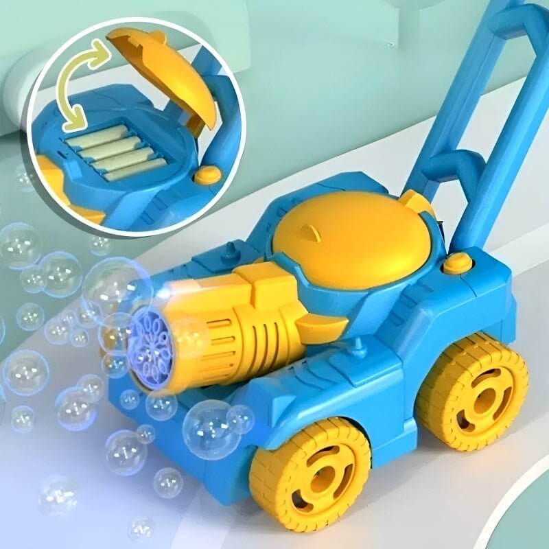 Kinder Seifenblasen Spielzeugwagen mit LED Licht & Sound