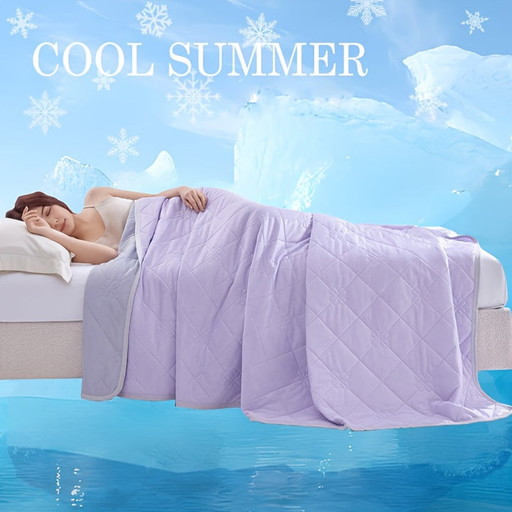 Anti-Schweiß Unisex Sommerdecke, hält Sie angenehm kühl & trocken für besten Schlafkomfort.