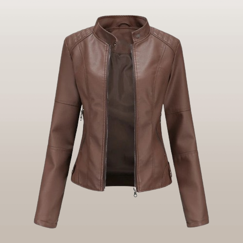 Damen Jacke mit Reißverschluss - Stilvoll & Elegant