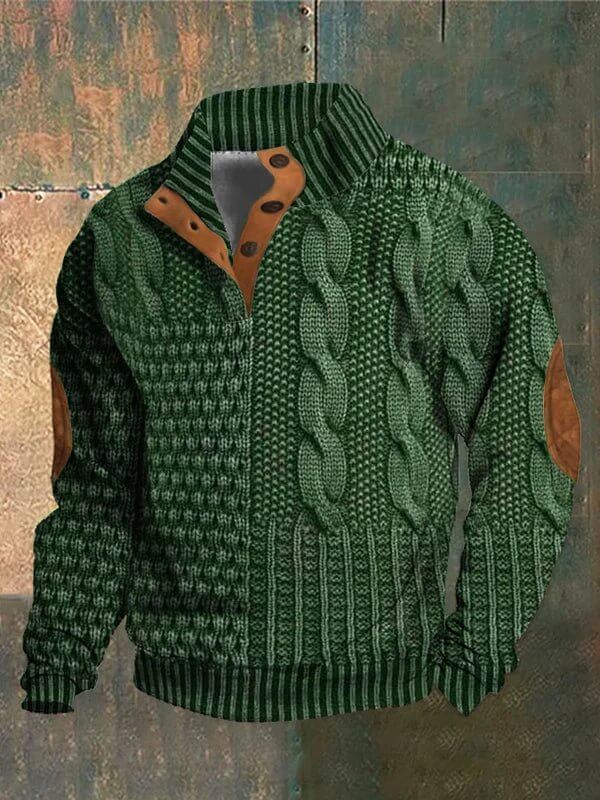 Warmer gestrickter Pullover