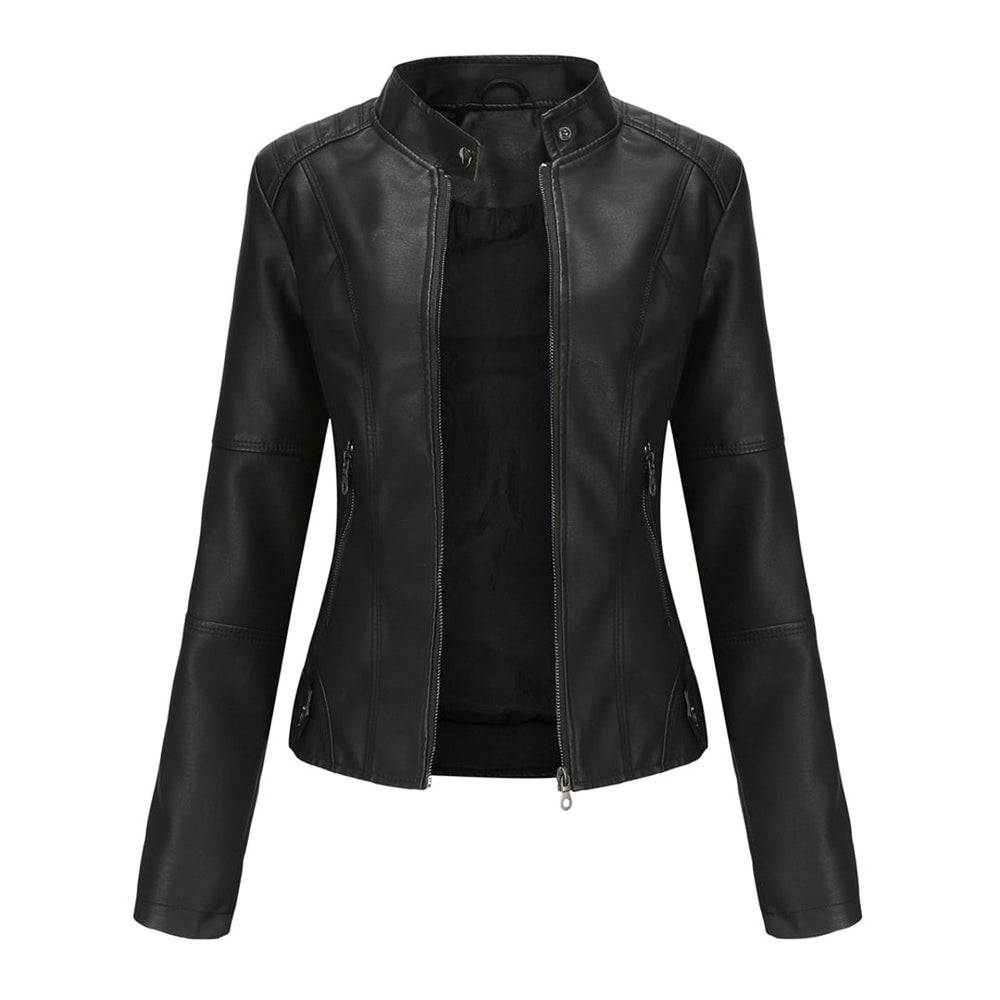 Taillierte Damenjacke in figurbetonter Passform, perfekt als Übergangsjacke für stilvolle Looks.