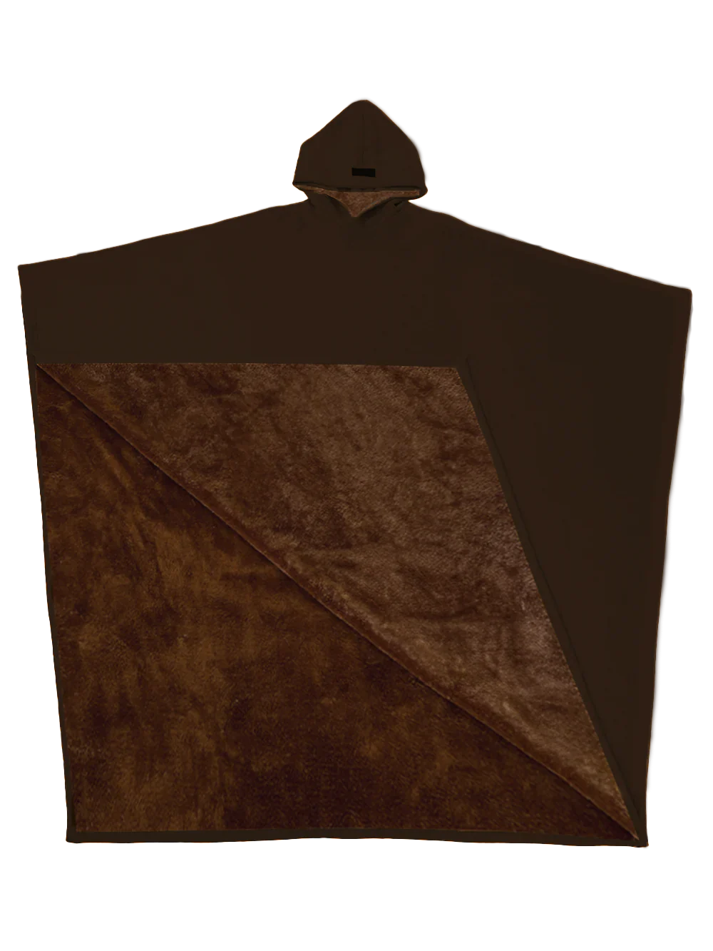 Kuscheliger Kapuzenpullover-Decke mit großzügiger Bauchtasche, ideal für kalte Hände und Snacks.