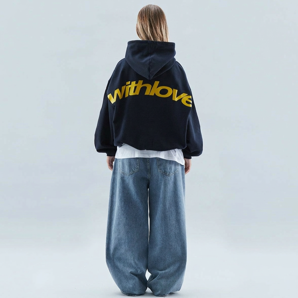 Gemütlicher Unisex Winter Hoodie in Dunkelgrau, weich gefüttert, perfekt für kühle Tage