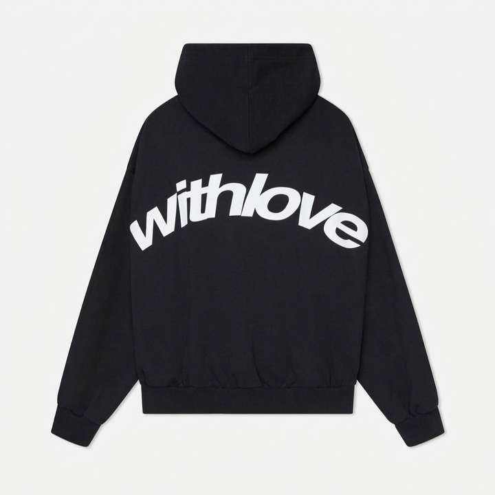 Stilvoller Winter Hoodie in Marineblau, sorgt für Wärme und einen angesagten Look