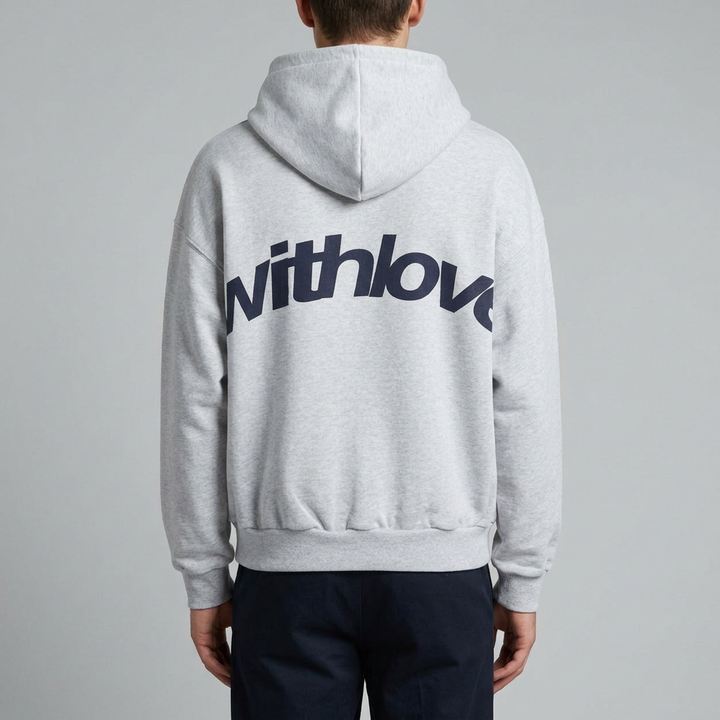 Unisex Kuschel-Hoodie mit Kapuze in Beige, kombiniert Mode und Komfort in einem