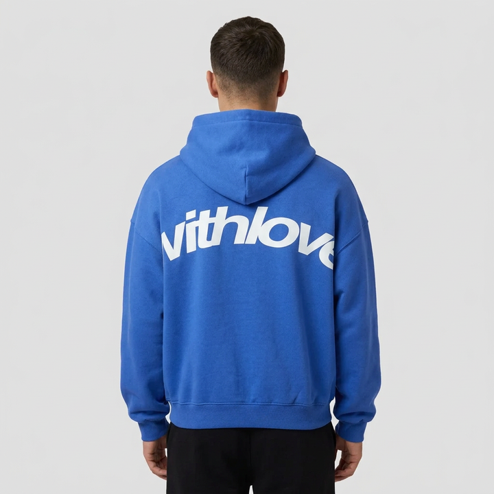 Warmer Unisex Hoodie in klassischem Schwarz, ein Must-have für kalte Wintertage