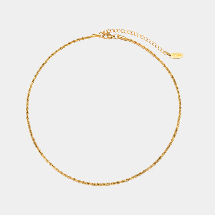 Trendige Layering Kette in Gold für modebewusste Frauen