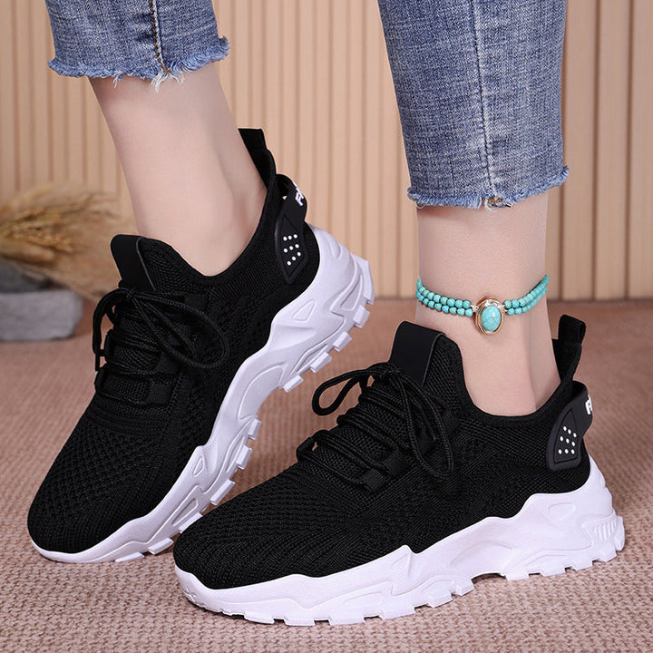 "Graue ortopädische Sneakers für Damen mit stoßdämpfenden Gel-Innensohlen und rutschfesten Sohlen, elegant und komfortabel."