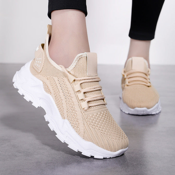 "Graue ortopädische Sneakers für Damen mit stoßdämpfenden Gel-Innensohlen und rutschfesten Sohlen, elegant und komfortabel."