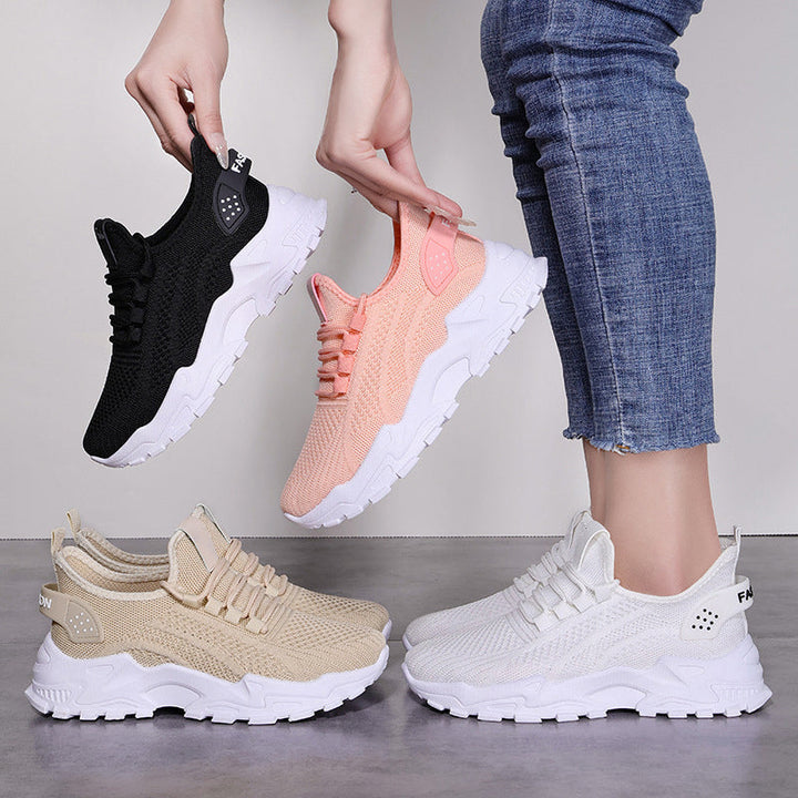 "Graue ortopädische Sneakers für Damen mit stoßdämpfenden Gel-Innensohlen und rutschfesten Sohlen, elegant und komfortabel."