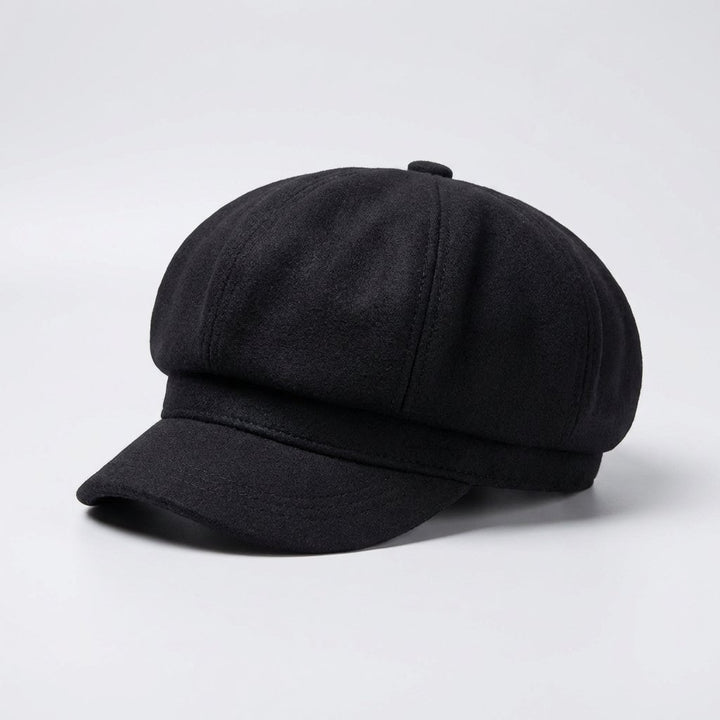 Gelbe Vintage Wintermütze im Ballon-Stil für Damen und Herren, Einheitsgröße, warm.