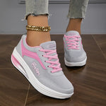 Grau mit Rosa