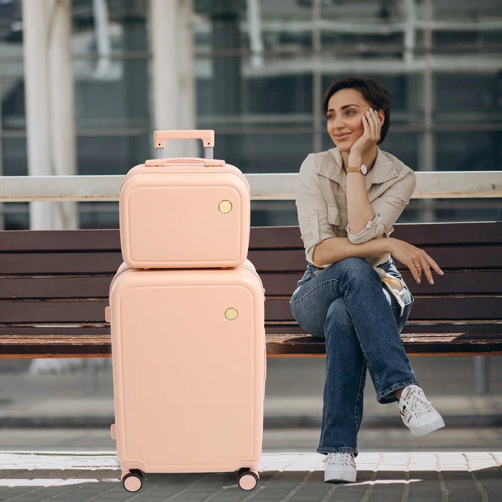 Stabiles Hartschalen-Reisegepäck-Set Vienna Duo in modernem Design, ideal für sichere Reisen & Vielreisende.