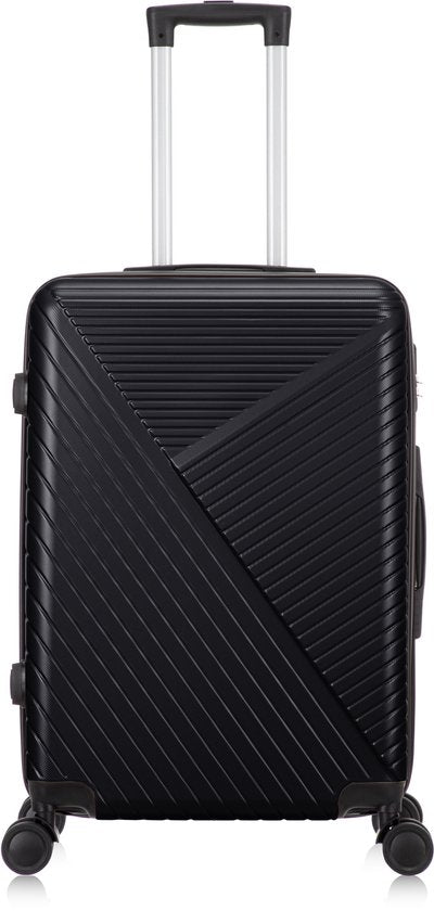 Hochwertiger Hartschalen-Rollkoffer Cordoba, robustes Material für anspruchsvolle Reisen.