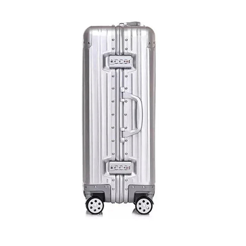 Eleganter Trolley Sarajevo mit ausziehbarem Teleskopgriff; komfortables Reisegepäck, als Handgepäck oder Aufgabegepäck.