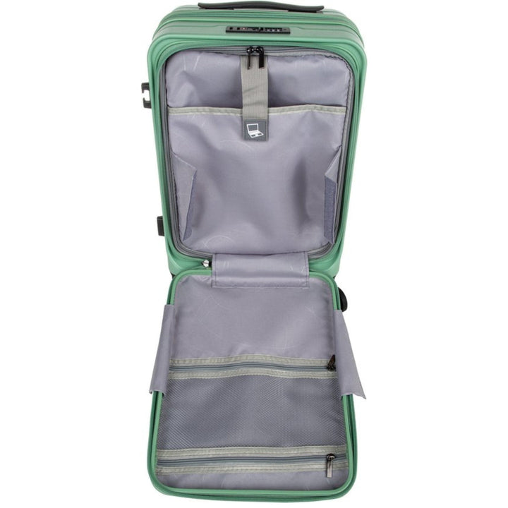 Moderner Reisekoffer Vienna für Damen & Herren, mit Laptopfach, TSA-Schloss und 360°-Rollen.