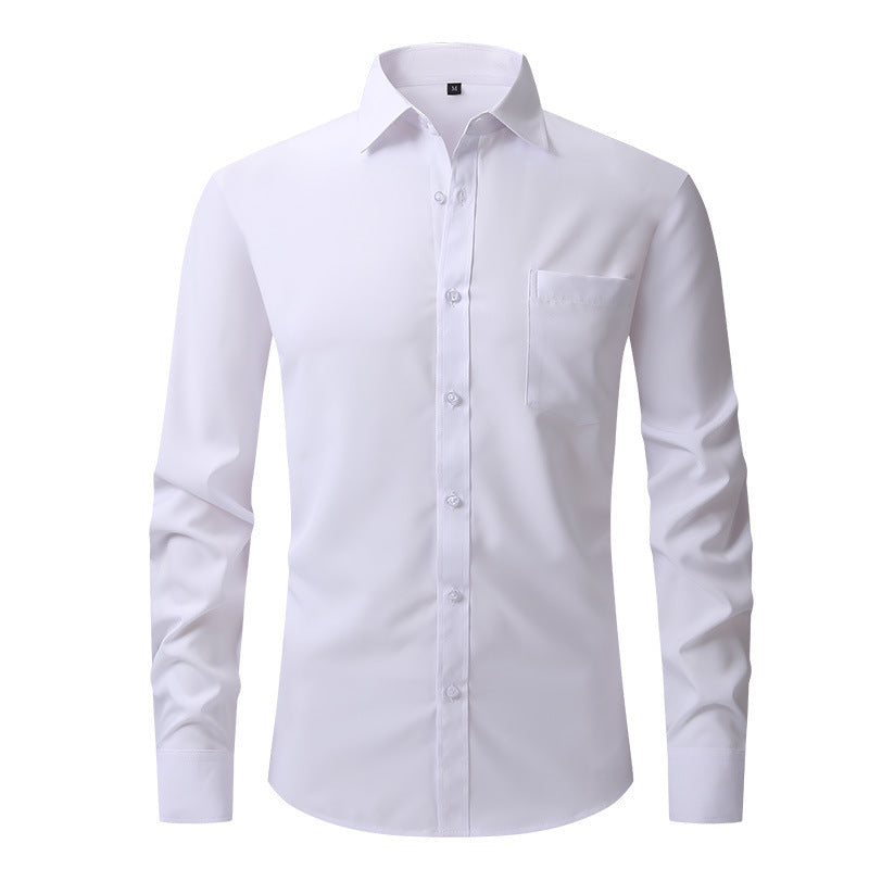Hellblaues Sylerose Herren Langarm-Sommerhemd, Modern Fit, leicht & bequem für warme Tage.